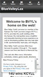 Mobile Screenshot of bluevalleylax.com